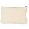 Gemline Natural and Iridescent Avery Cotton Zippered Pouch