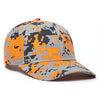 Pacific Headwear Orange Digital Hook-And-Loop