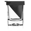 CORKCICLE. Clear Glass Whiskey Wedge
