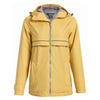 Landway Women's Yellow/Grey Northwest Hooded Rain Slicker