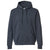 Jerzees Men's Black Ink Heather Eco Premium Blend Ring-Spun Hooded Sweatshirt
