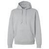 Jerzees Men's Frost Grey Heather Eco Premium Blend Ring-Spun Hooded Sweatshirt