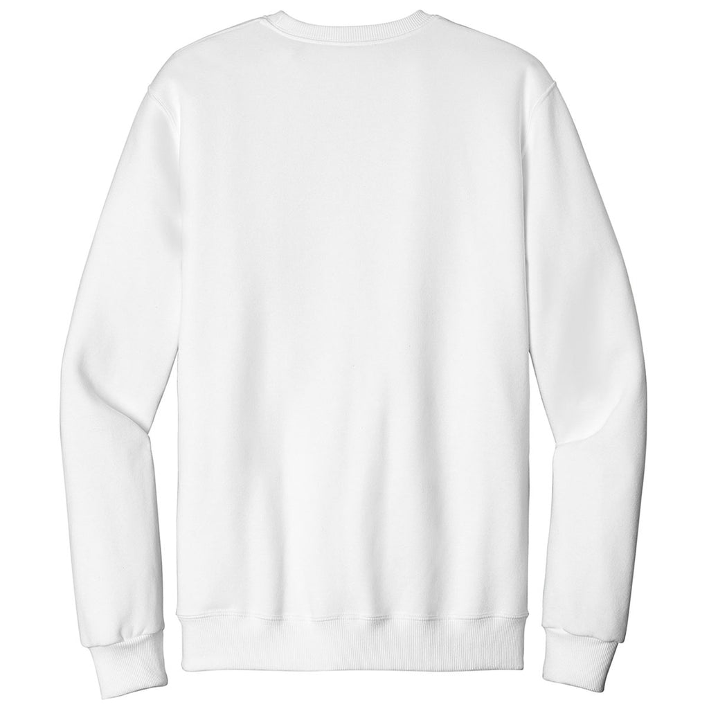 Jerzees Men's White Eco Premium Blend Crewneck Sweatshirt
