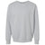 Jerzees Men's Frost Grey Heather Eco Premium Blend Ring-Spun Crewneck Sweatshirt