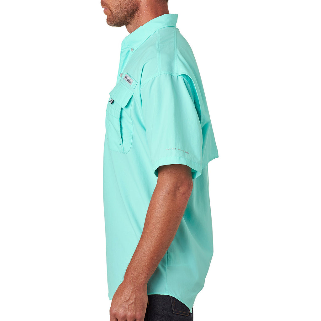 Columbia Men's Gulf Stream Green Bahama II S/S Shirt