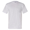 Bayside Men's Ash USA-Made Short Sleeve T-Shirt with Pocket
