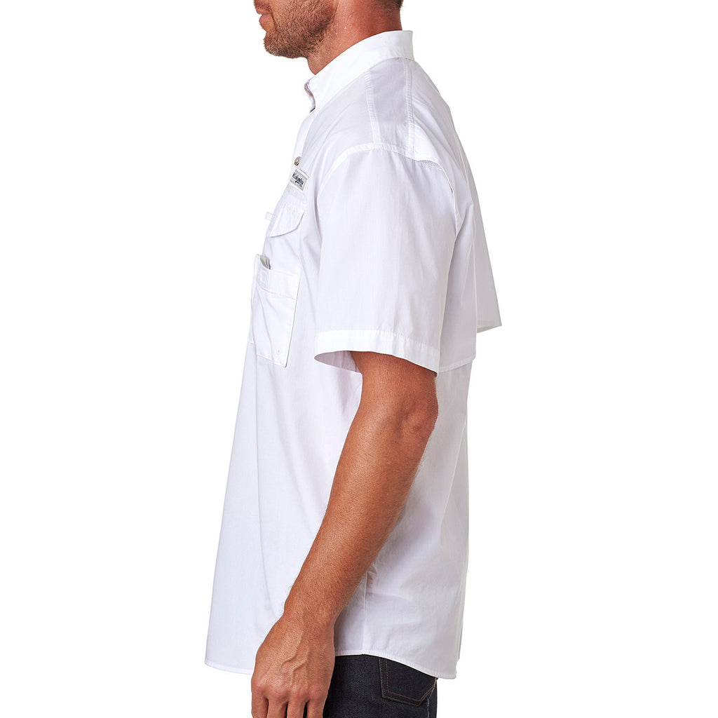 Columbia Men's White Bonehead S/S Shirt