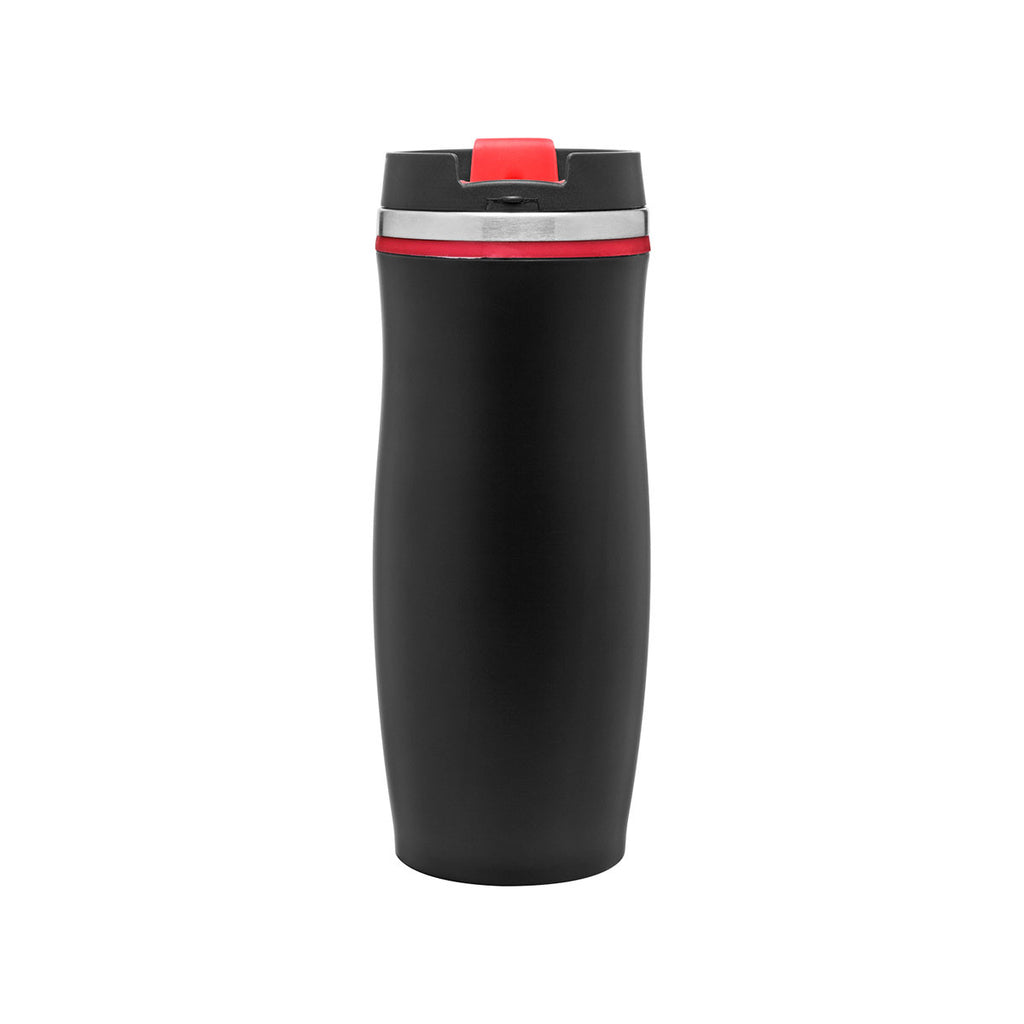ETS Black/Red Berlin Stainless Steel Tumbler 12 oz