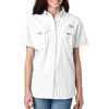 Columbia Women's White Bahama S/S Shirt