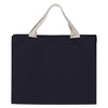 Bayside Navy USA-Made Medium Gusset Tote