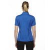 Extreme Women's Nautical Blue Eperformance Tempo Recycled Polyester Performance Textured Polo