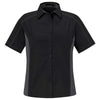 North End Women's Black Fuse Colorblock Twill Shirt