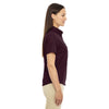 Core 365 Women's Burgundy Optimum Short-Sleeve Twill Shirt