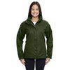 Core 365 Women's Forest Green Region 3-in-1 Jacket with Fleece Liner