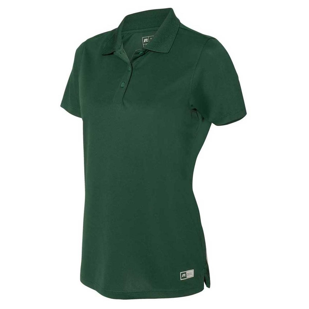 Russell Athletic Women's Dark Green Essential Sport Shirt