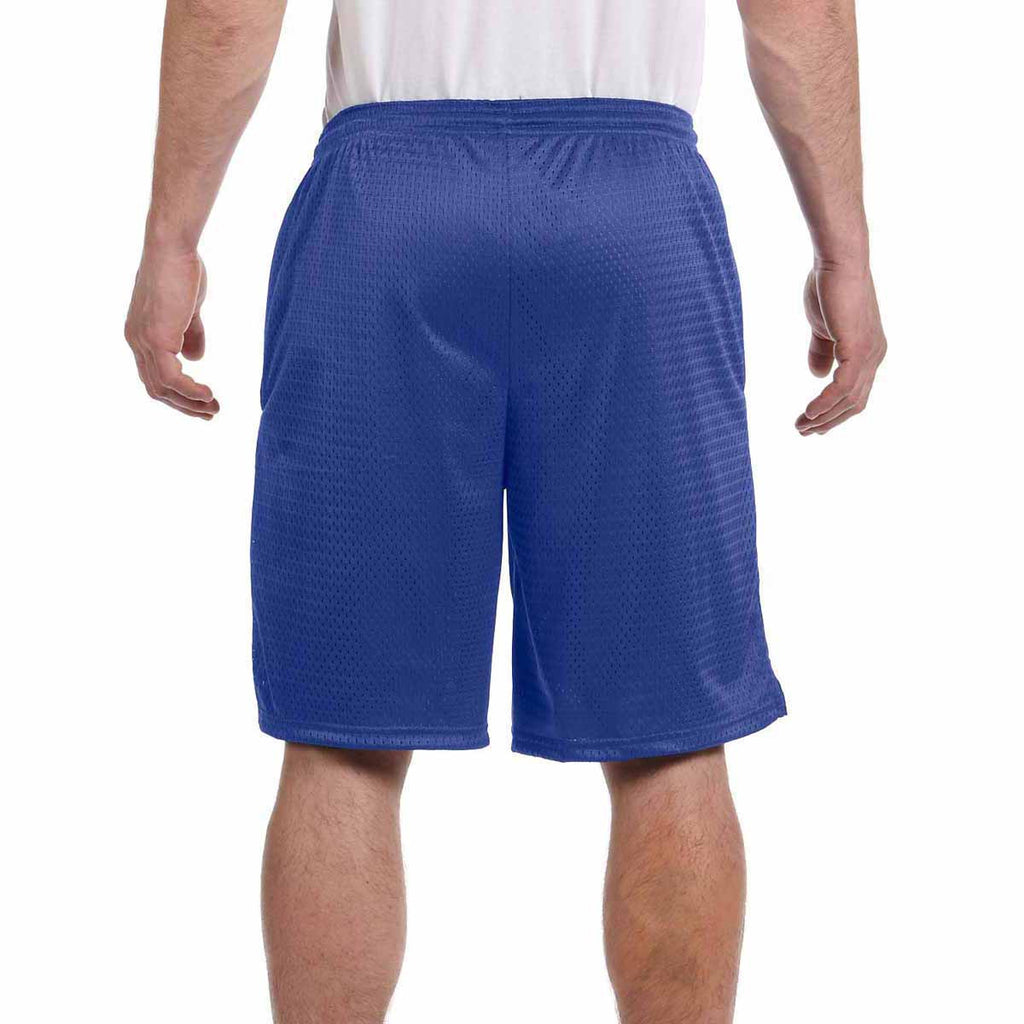 Champion Men's Athletic Royal 3.7-Ounce Mesh Short with Pockets