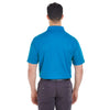 UltraClub Men's Pacific Blue Cool & Dry Mesh Pique Polo