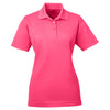 UltraClub Women's Heliconia Cool & Dry Mesh Pique Polo