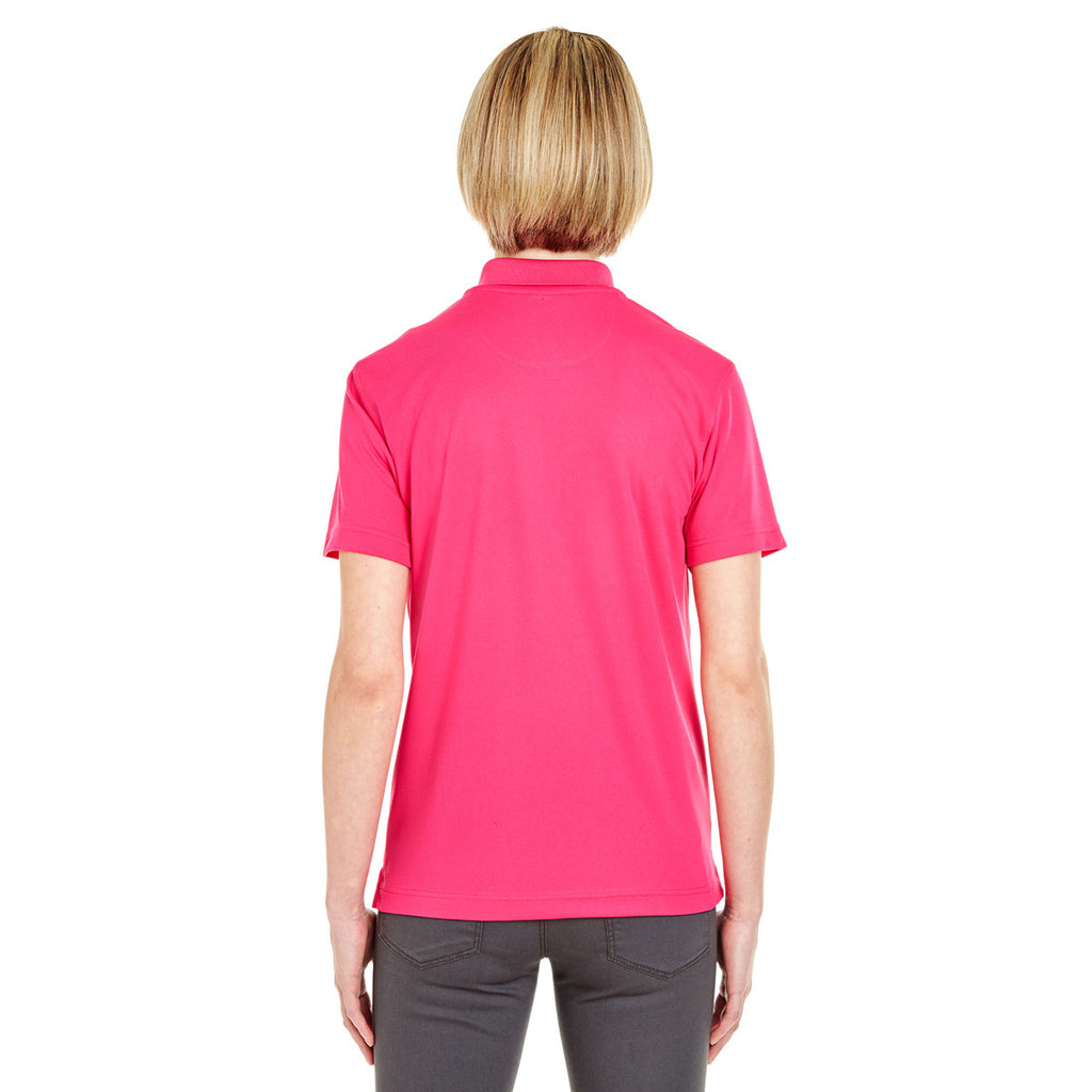UltraClub Women's Heliconia Cool & Dry Mesh Pique Polo