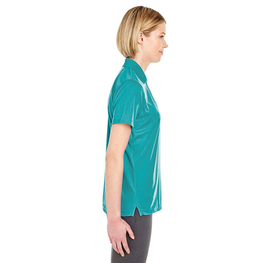 UltraClub Women's Jade Cool & Dry Mesh Pique Polo