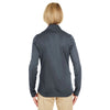 UltraClub Women's Charcoal Cool & Dry Sport Quarter-Zip Pullover