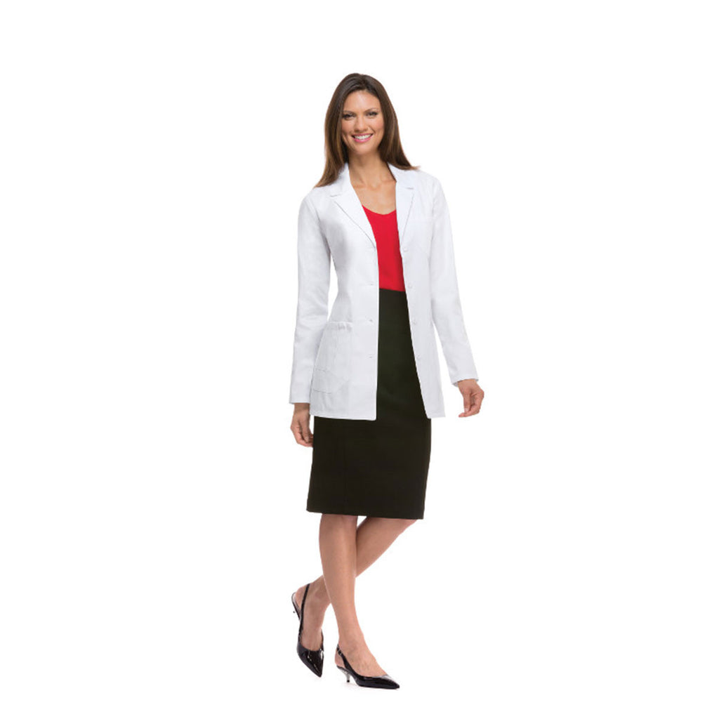 Dickies Women's White Lab Coat