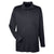 UltraClub Men's Black Cool & Dry Sport Long-Sleeve Polo