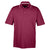 UltraClub Men's Maroon/White Cool & Dry Sport Two-Tone Polo