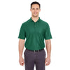 UltraClub Men's Forest Green Tall Cool & Dry Elite Performance Polo