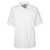 UltraClub Men's White Cool & Dry Stain-Release Performance Polo