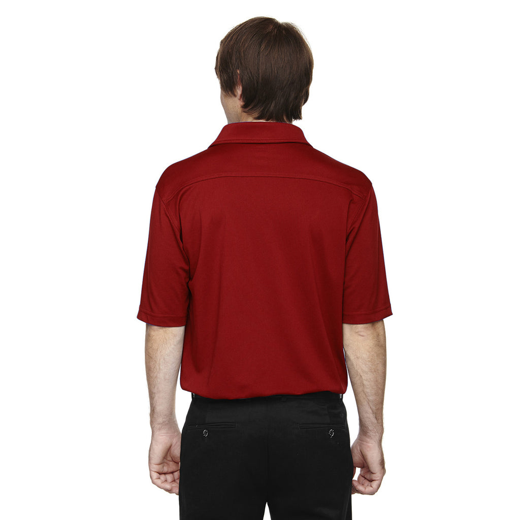 Extreme Men's Classic Red Tall Eperformance Snag Protection Plus Polo