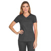 Dickies Women's Pewter EDS Signature V-Neck Top
