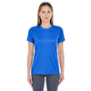 UltraClub Women's Royal Cool & Dry Basic Performance T-Shirt