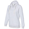 J. America Women's Ash Relay Hooded Pullover Sweatshirt