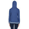 J. America Women's Navy Relay Hooded Pullover Sweatshirt