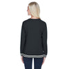 J. America Women's Black Relay Crewneck Sweatshirt