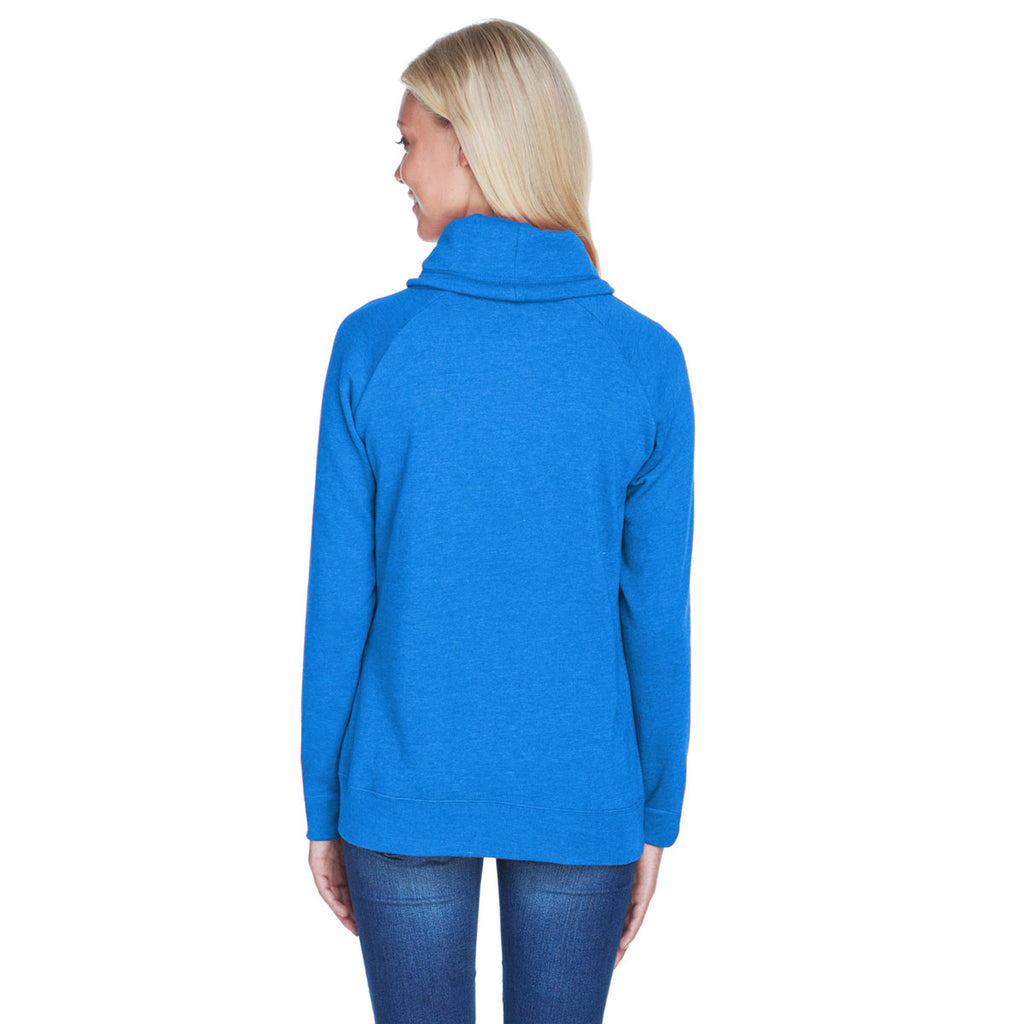 J. America Women's Royal Relay Cowlneck Sweatshirt