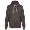 J. America Women's Charcoal Shore French Terry Lace Scuba Hoodie