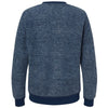 J. America Men's Navy Speak Aspen Fleece Crewneck Sweatshirt