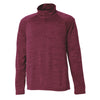 Charles River Youth Maroon Space Dye Performance Pullover