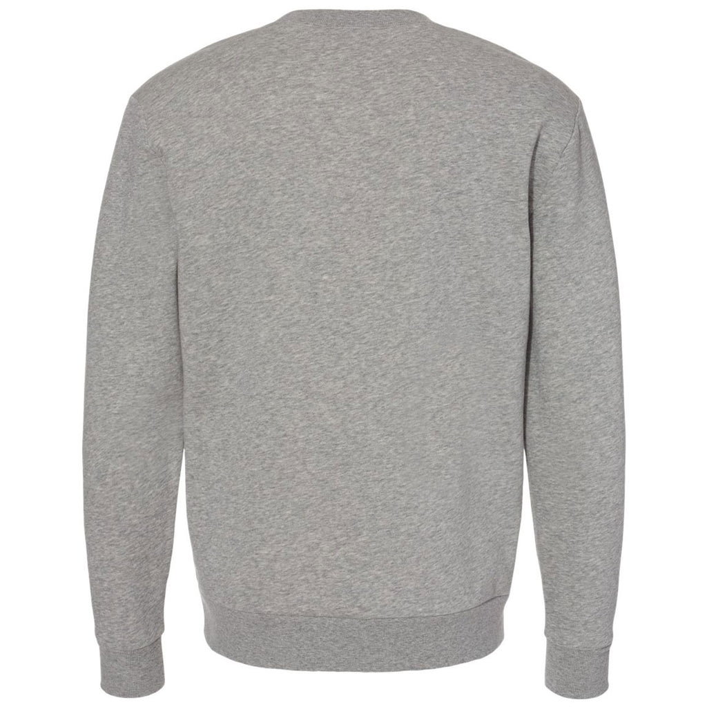 Alternative Apparel Men's Heather Grey Eco-Cozy Fleece Sweatshirt