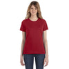Anvil Women's Independence Red Lightweight T-Shirt