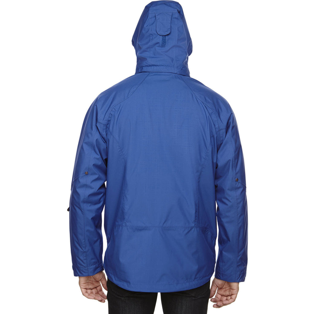 North End Men's Nautical-Blue Caprice 3-In-1 Jacket with Soft Shell Liner