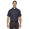 Core 365 Men's Carbon Optimum Short-Sleeve Twill Shirt