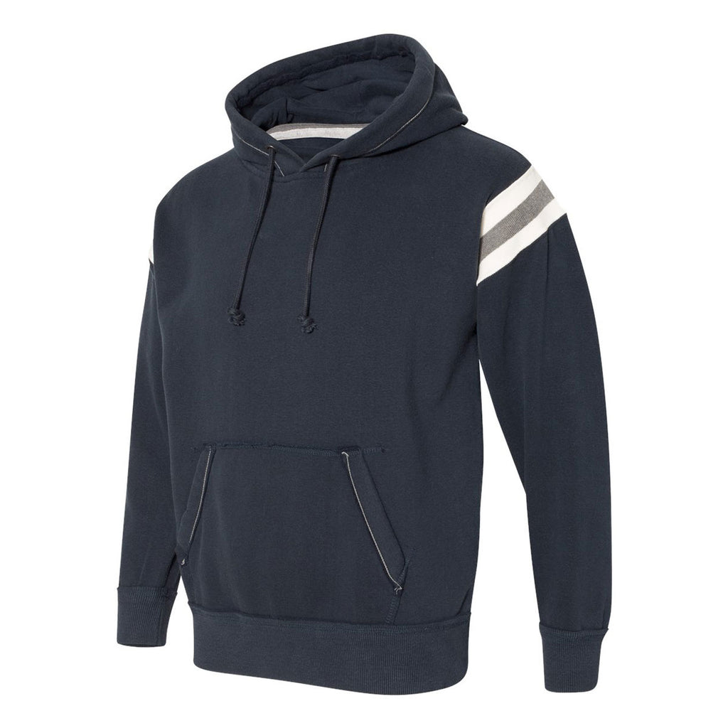 J. America Men's Vintage Navy Vintage Athletic Hooded Sweatshirt