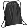 Liberty Bags Black Boston Drawstring Backpack