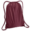 Liberty Bags Maroon Boston Drawstring Backpack