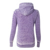 J. America Women's Very Berry Zen Fleece Full-Zip Hooded Sweatshirt