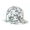 Pacific Headwear Military Green/White Camo Flexfit Cap