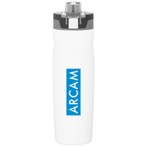 H2Go Matte White Jolt 20.9 oz Water Bottle